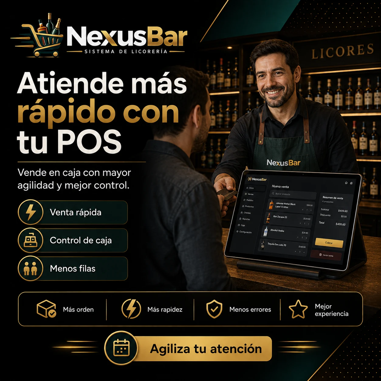 Captura de Licorería Standard — Ecommerce, POS y Delivery
