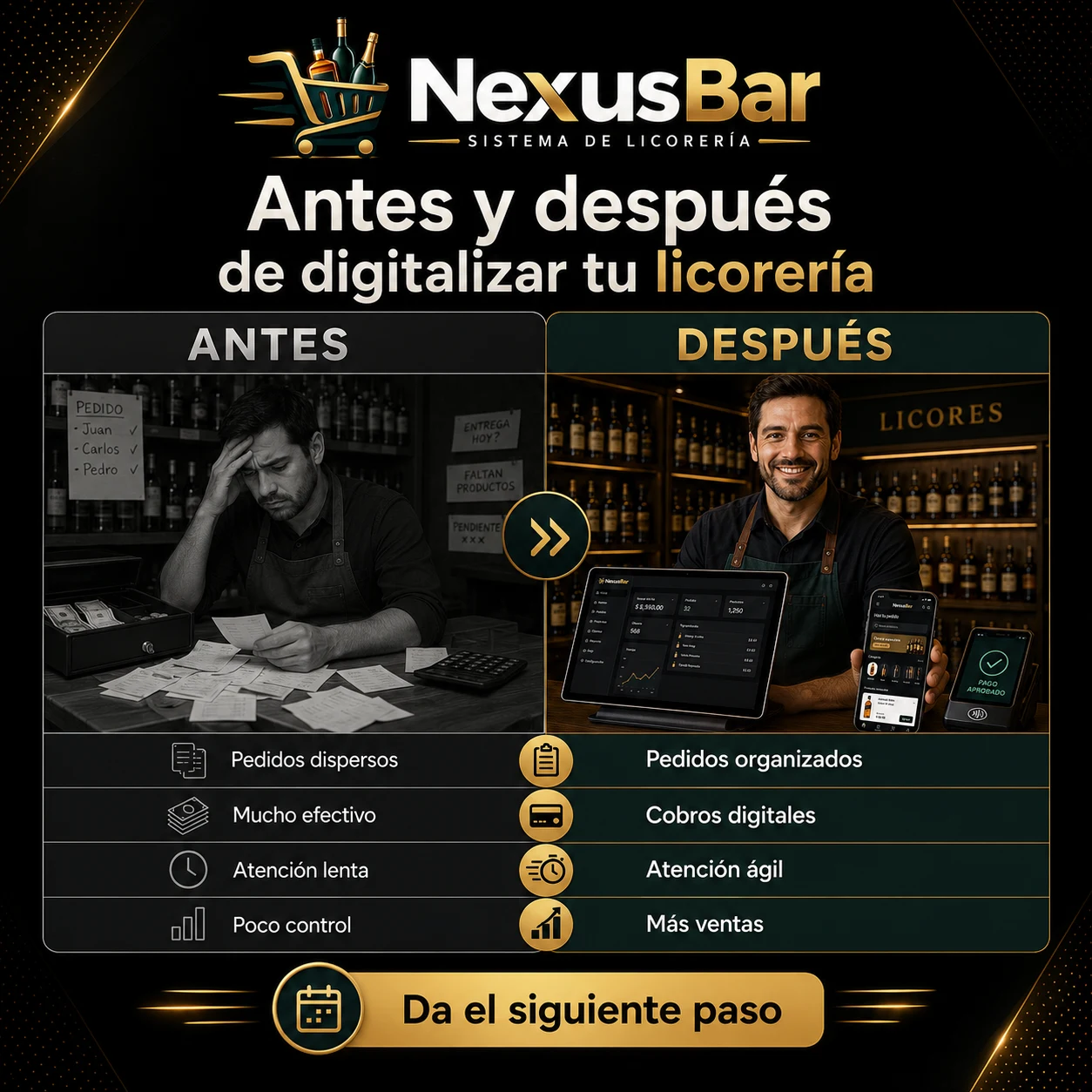 Captura de Licorería Standard — Ecommerce, POS y Delivery